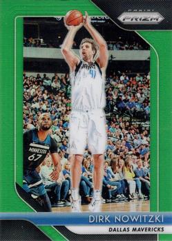 2018-19 Panini Prizm - Prizms Green #2 Dirk Nowitzki Front