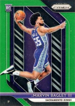 2018-19 Panini Prizm - Prizms Green #181 Marvin Bagley III Front