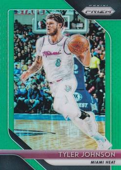 2018-19 Panini Prizm - Prizms Green #216 Tyler Johnson Front