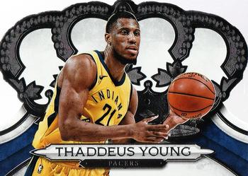 2018-19 Panini Crown Royale #190 Thaddeus Young Front