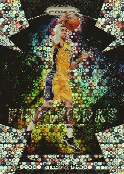 2018-19 Panini Prizm - Fireworks Fast Break #17 Kyle Kuzma Front