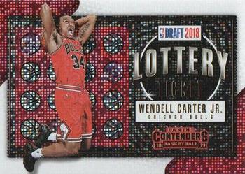 2018-19 Panini Contenders - Lottery Ticket #7 Wendell Carter Jr. Front