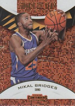 2018-19 Panini Contenders - Rookie of the Year Contenders #1 Mikal Bridges Front