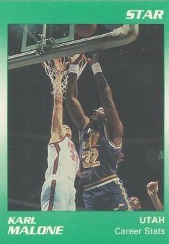 1990-91 Star Karl Malone - Glossy #2 Karl Malone Front