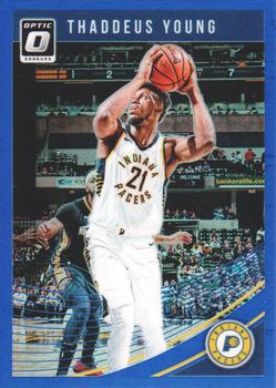 2018-19 Donruss Optic - Blue #132 Thaddeus Young Front