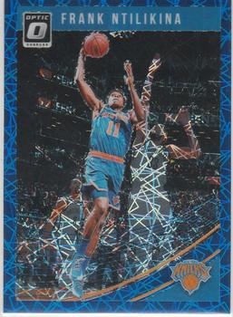 2018-19 Donruss Optic - Blue Velocity #57 Frank Ntilikina Front