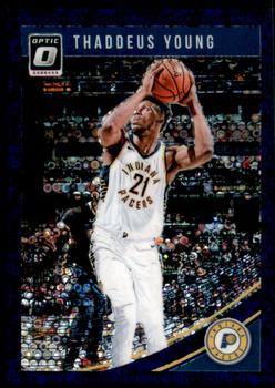 2018-19 Donruss Optic - Fast Break Purple #132 Thaddeus Young Front