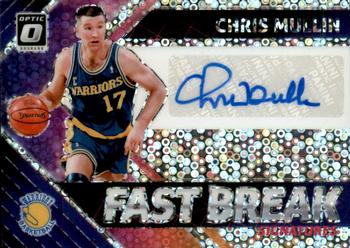 2018-19 Donruss Optic - Fast Break Signatures #FB-CML Chris Mullin Front