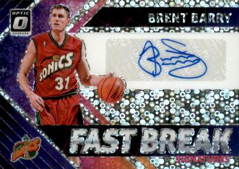 2018-19 Donruss Optic - Fast Break Signatures #FB-BBY Brent Barry Front