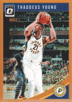 2018-19 Donruss Optic - Orange #132 Thaddeus Young Front