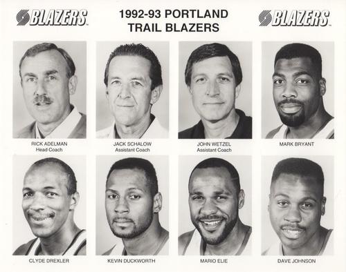 1992-93 Portland Trail Blazers Basketball - Gallery | Trading Card Database