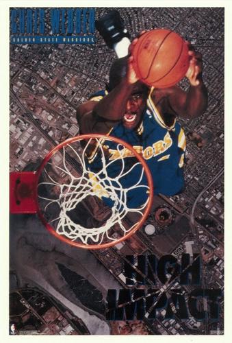 1994 Costaco Limited Edition Postercards #7 Chris Webber Front
