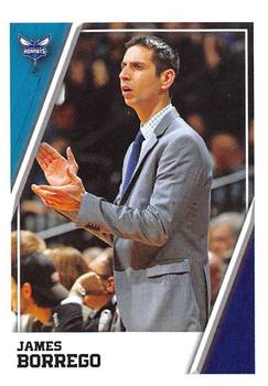 2018-19 Panini NBA Stickers #53 James Borrego Front