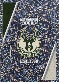 2018-19 Panini NBA Stickers #127 Bucks Logo Front