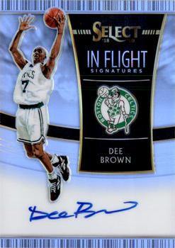 2018-19 Panini Select - In Flight Signatures #IF-DBR Dee Brown Front