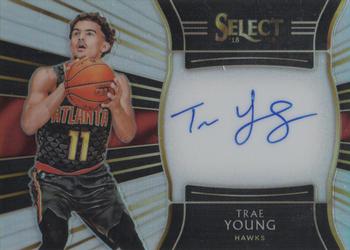 2018-19 Panini Select - Rookie Signatures #RS-TYG Trae Young Front