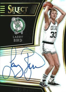 2018-19 Panini Select - Signatures #SG-LBD Larry Bird Front