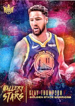 2018-19 Panini Court Kings - Gallery of Stars #23 Klay Thompson Front