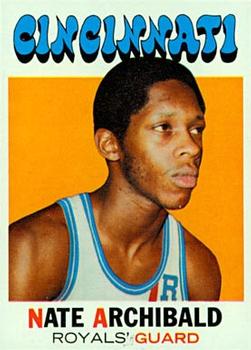 1971-72 Topps #29 Nate Archibald Front