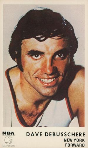1972 Icee Bear #NNO Dave DeBusschere Front
