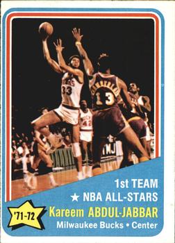 1972-73 Topps #163 Kareem Abdul-Jabbar Front