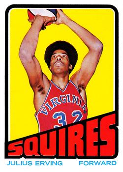 1972-73 Topps #195 Julius Erving Front