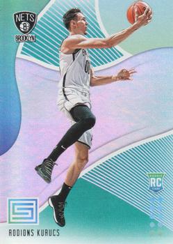 2018-19 Panini Status - Aqua #147 Rodions Kurucs Front