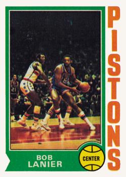 1974-75 Topps #131 Bob Lanier Front