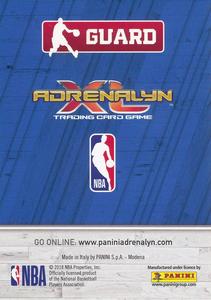 2018-19 Panini NBA Stickers European - Adrenalyn XL #C63 Darren Collison Back