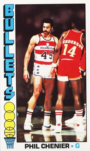 1976-77 Topps #27 Phil Chenier Front