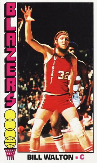 1976-77 Topps #57 Bill Walton Front