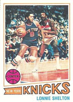 1977-78 Topps #26 Lonnie Shelton Front