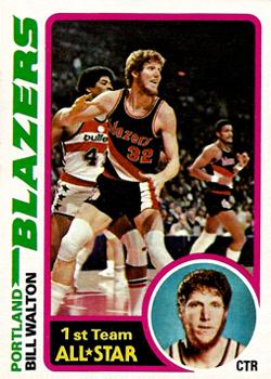 1978-79 Topps #1 Bill Walton Front