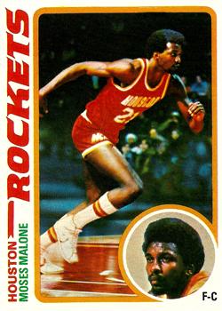 1978-79 Topps #38 Moses Malone Front