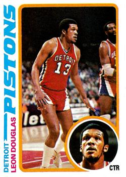 1978-79 Topps #64 Leon Douglas Front