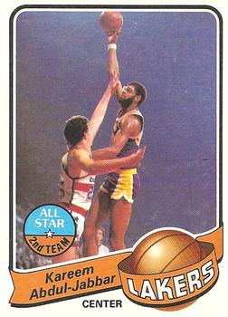 1979-80 Topps #10 Kareem Abdul-Jabbar Front