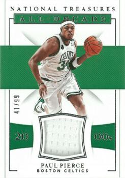 2018-19 Panini National Treasures - All-Decade Materials #ADM-PP Paul Pierce Front