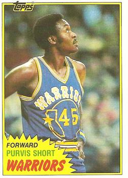 1981-82 Topps #W74 Purvis Short Front