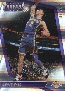 2018-19 Panini Threads - Premium #50 Lonzo Ball Front