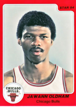 1983-84 Star #177 Jawann Oldham Front