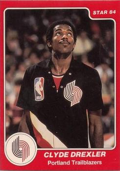 1983-84 Star #100 Clyde Drexler Front