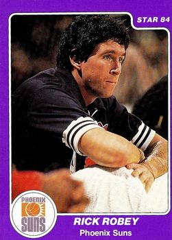1983-84 Star #117 Rick Robey Front