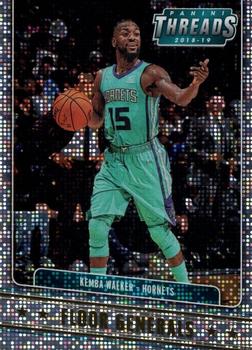 2018-19 Panini Threads - Floor Generals Dazzle #13 Kemba Walker Front