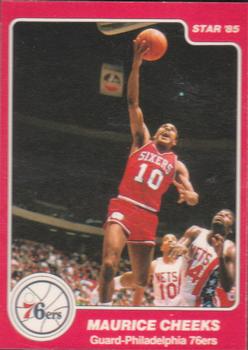 1984-85 Star #203 Maurice Cheeks Front