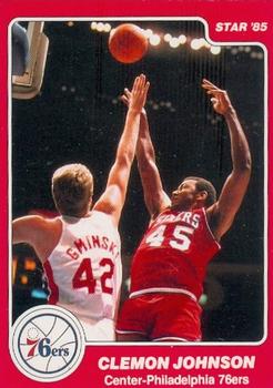 1984-85 Star #205 Clemon Johnson Front