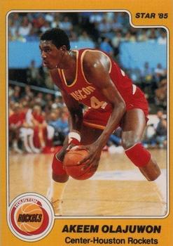 1984-85 Star #237 Akeem Olajuwon Front