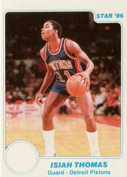 1985-86 Star #10 Isiah Thomas Front