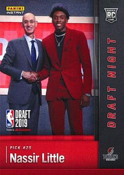 2019-20 Panini Instant NBA Draft Night #DN-NL Nassir Little Front