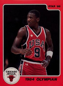1986 Star Michael Jordan #3 Michael Jordan / 1984 Olympian Front