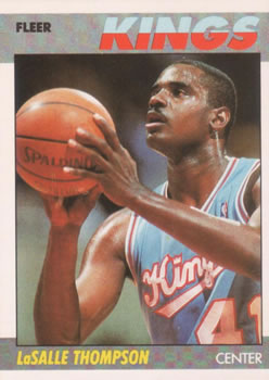 1987-88 Fleer #107 LaSalle Thompson Front